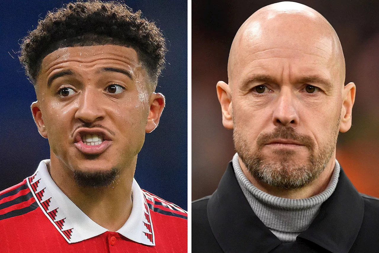 The Athletic: Derfor er det isfront mellom Erik ten Hag og Jadon Sancho