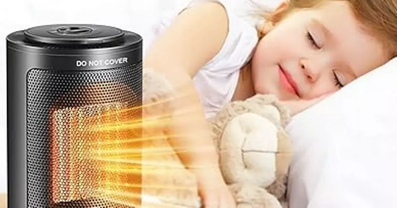 Shoppers Rave About 'Safe' Space Heater from Amazon That Saves £1.27 per Hour on Heating