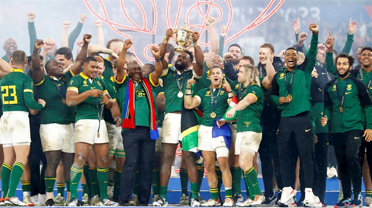 'Stronger Together is a belief that came to life' - Ramaphosa lauds Springboks