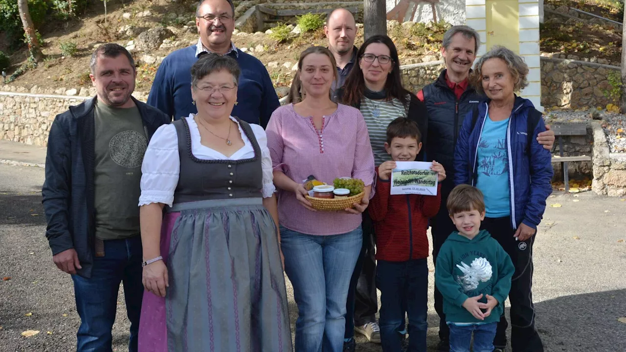 Reichersdorfer Weinriedenwanderung war Erfolg