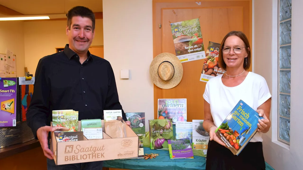 Saatgutbibliothek als neues Angebot in der Stadtbücherei Amstetten