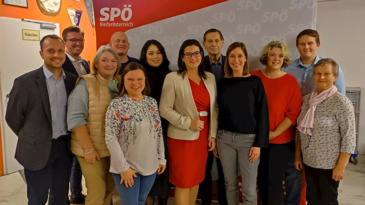 SPÖ-Wahlkreiskonferenz bestätigt Melanie Erasim als Spitzenkandidatin für das Weinviertel