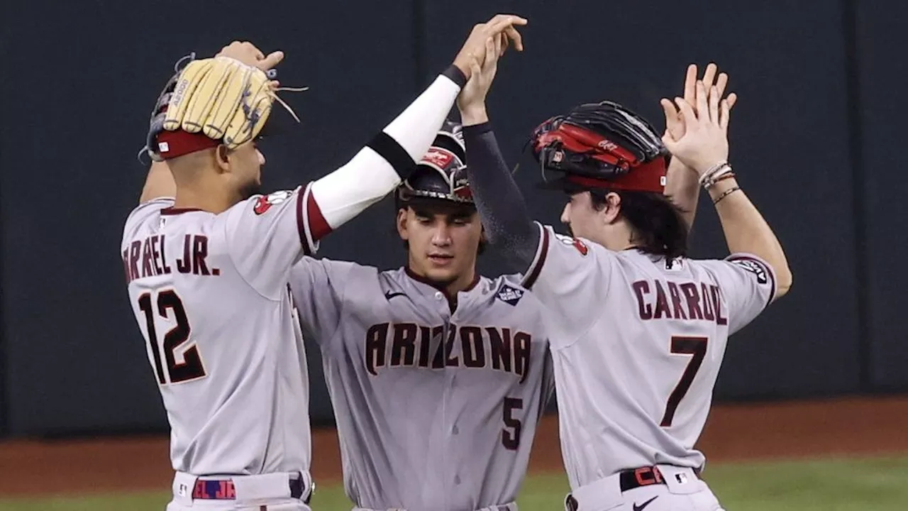 Arizona Diamondbacks weer op gelijke hoogte met Texas Rangers in World Series