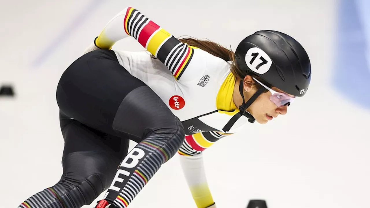 Shorttrackster Desmet wint 1.500 meter WB Montreal, Velzeboer vierde