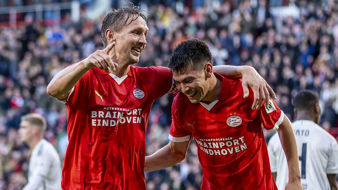 PSV verwijst Ajax met spectaculaire zege naar historische laatste plaats