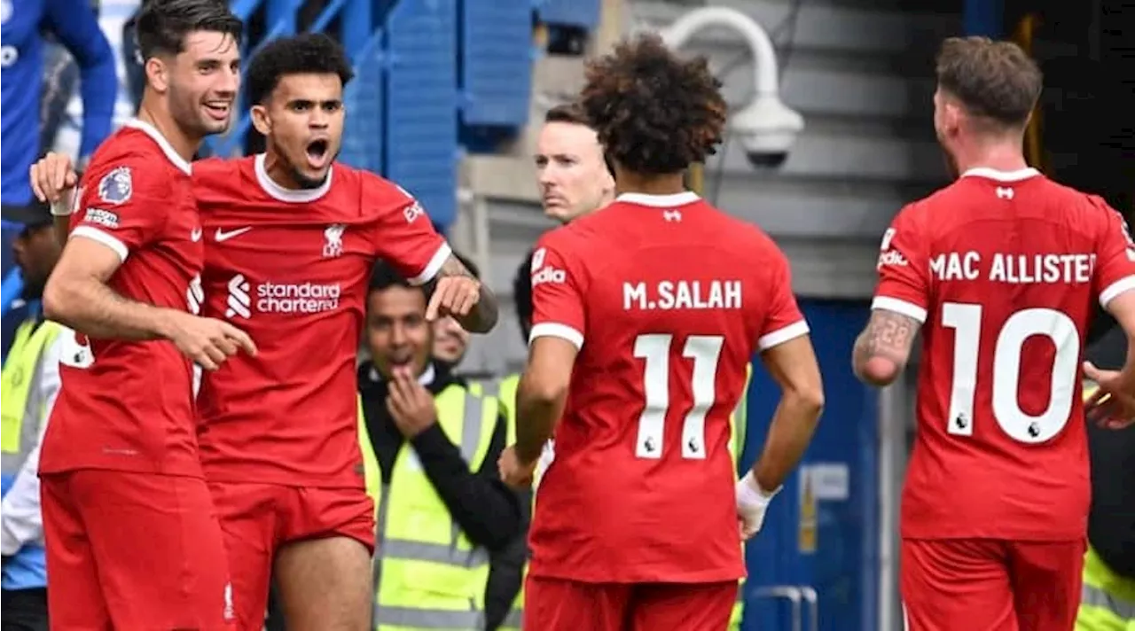 Darwin, Mac Allister, Jota y los sentidos mensajes del plantel del Liverpool para Luis Díaz