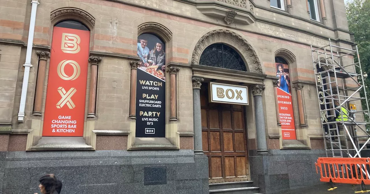 Former Bank Building in Nottingham City Centre Transformed into New Sports Bar