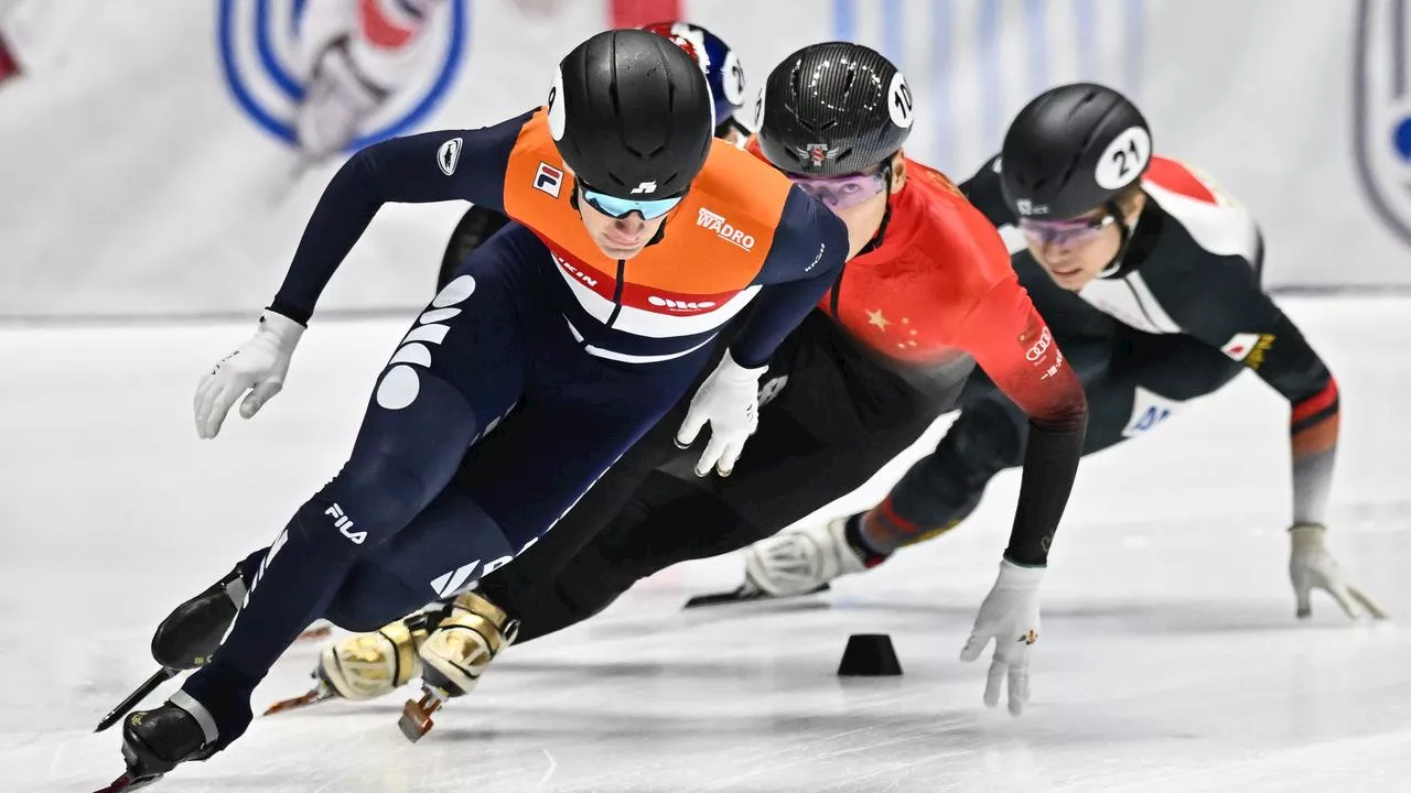 Van 't Wout pakt goud op 1.000 meter, Velzeboer naast podium op 1.500 meter