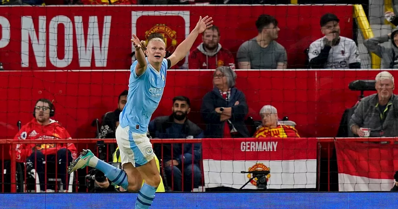 Haaland führt Manchester City zum Sieg im Derby gegen United