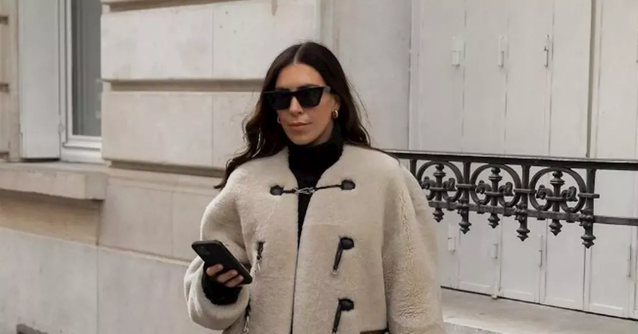 ASDA's £45 version of Totême’s £2k shearling toggle coat is perfect for winter