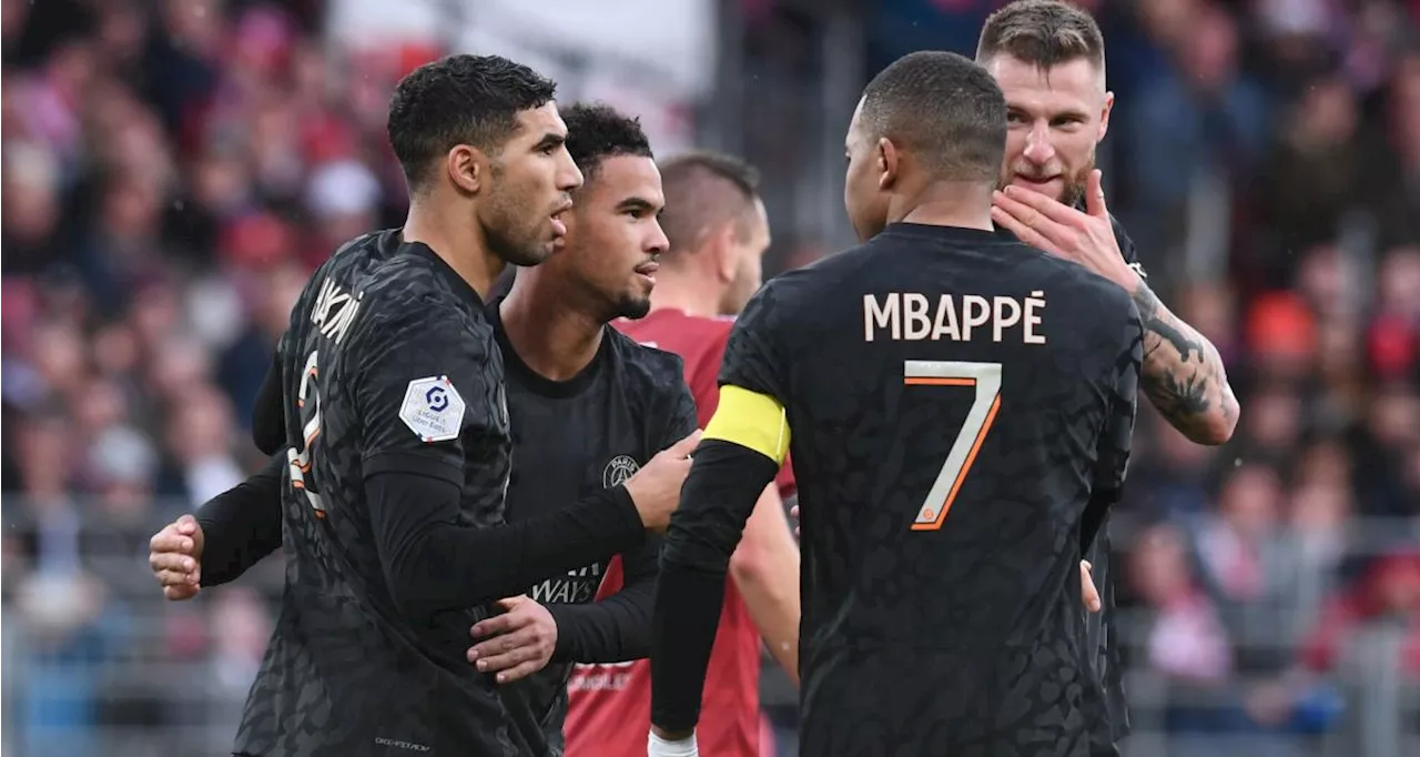 Tension après la victoire du PSG à Brest