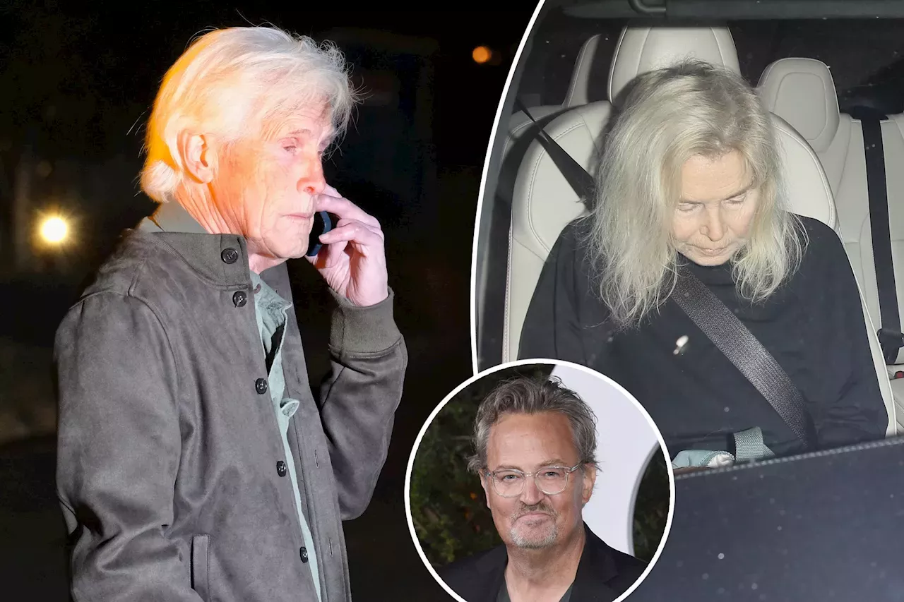 Matthew Perry's Mom, Father And Stepdad Seen Arriving At The Actor's ...