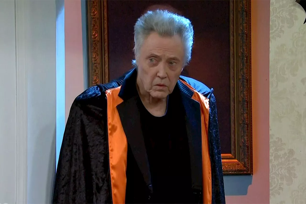 Christopher Walken Makes Surprise SNL Cameo as the Spirit of Halloween