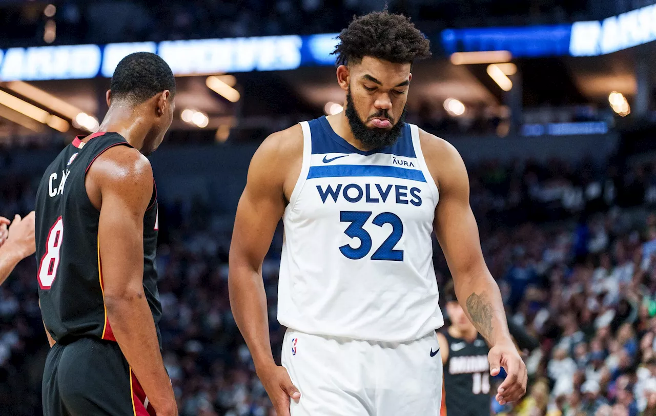 Timberwolves sting Butler-less Heat