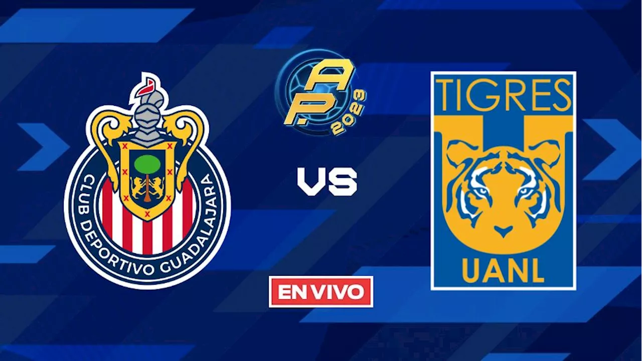 Chivas vs Tigres EN VIVO Jornada 14 Apertura 2023 Liga MX