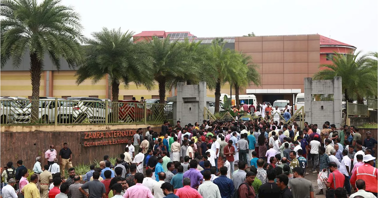 Bomb kills 1, hurts dozens at Jehovah's Witnesses convention in India's Kerala, police say