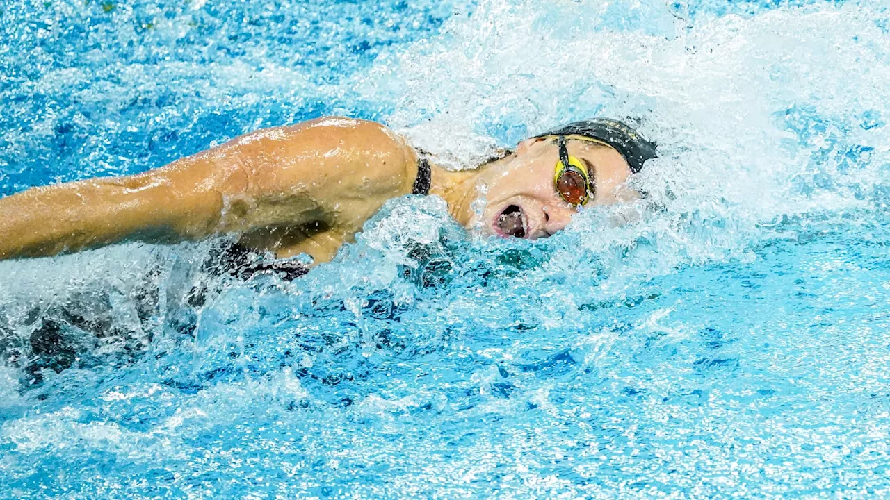 Beryl Gastaldello crée la surprise et bat le record de France du 100m dos