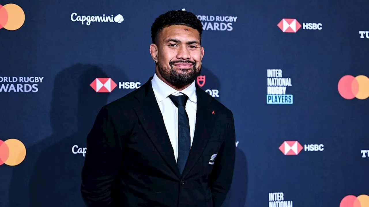 Le Néo-Zélandais Ardie Savea élu joueur mondial de l'année 2023