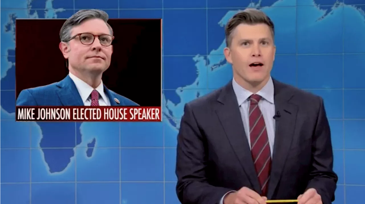 'SNL' Weekend Update Roasts 'A.I.' House Speaker Mike Johnson, Trump's Inflated Assets