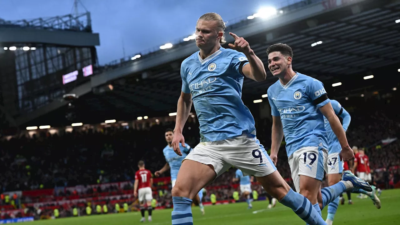 Direct commenté, Manchester United - Manchester City : 0-3, un doublé et un assist pour Erling Haaland