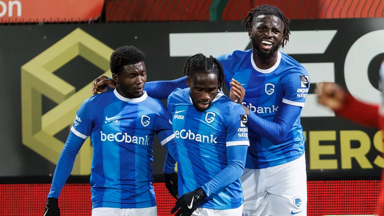 Trois buts et trois points à Courtrai pour Genk, qui reste dans le Top 5 de la Pro League