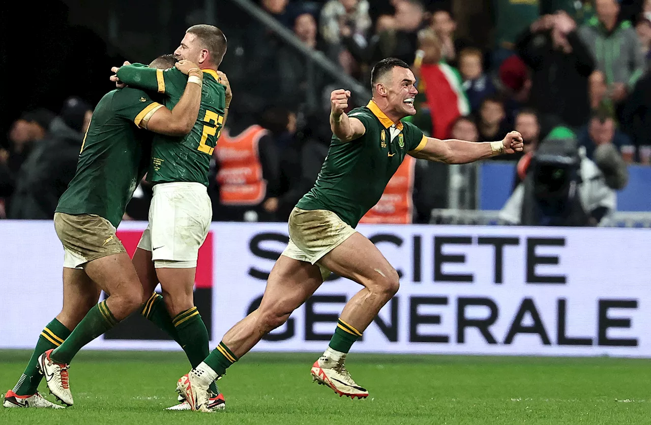 L'Afrique du Sud remporte la Coupe du monde de rugby