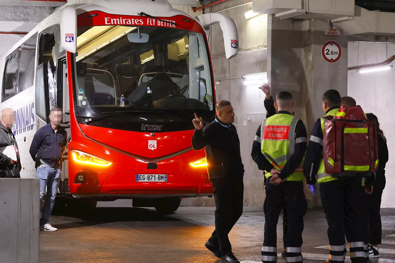 L'OL porte plainte après l'attaque de son car à Marseille