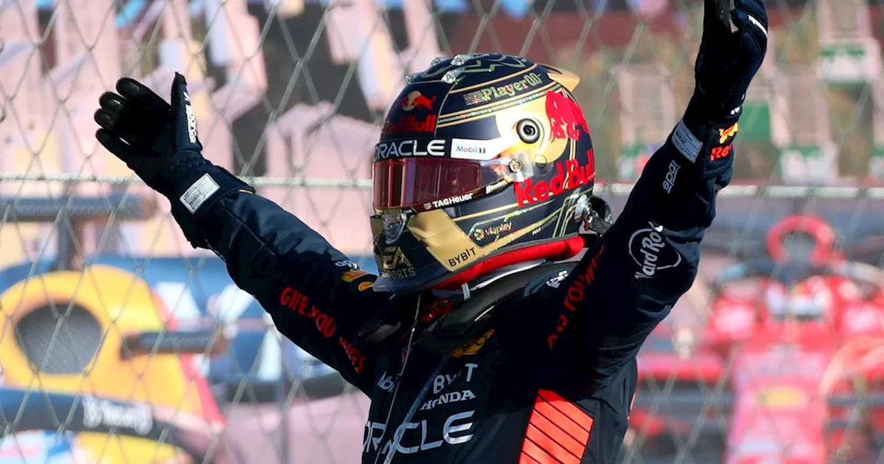 Motor racing-Verstappen takes record 16th win of the season in Mexico