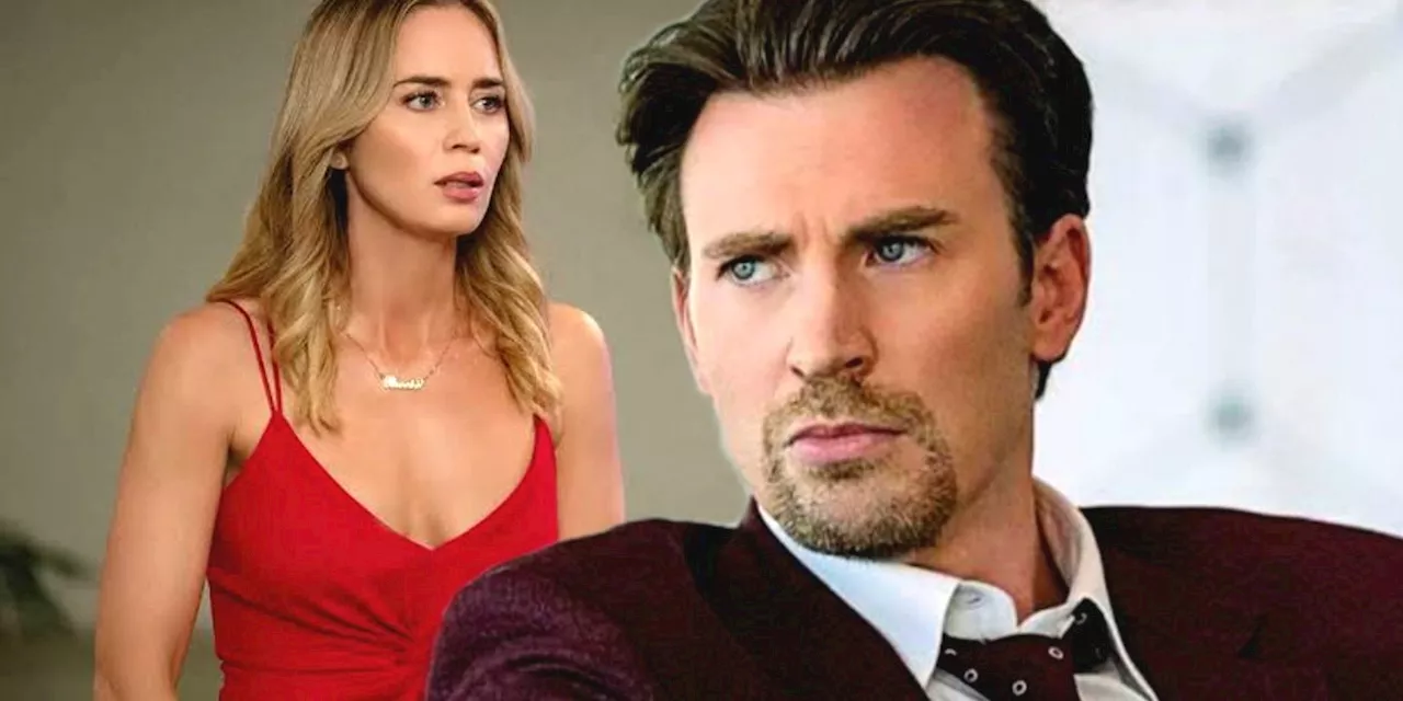 Emily Blunt & Chris Evans' New Movie Reveals An Odd 6-Year Netflix Obsession