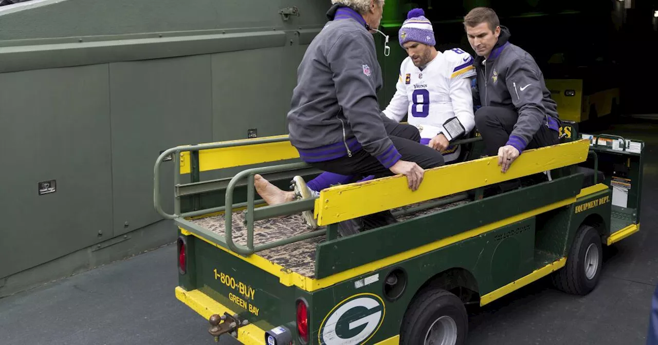 Cousins may have Achilles tendon injury; Stafford, Pickett, Taylor also hurt on rough day for QBs