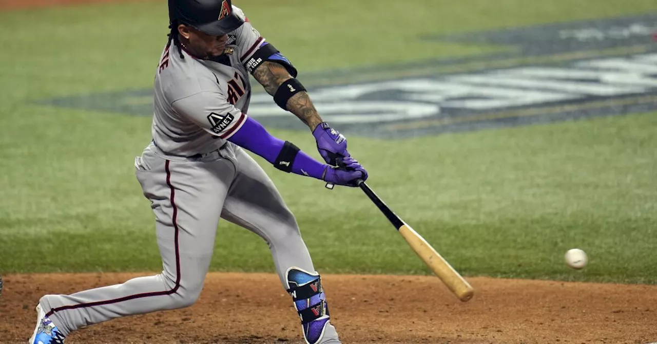 Marte y Pham encienden ataque y Diamondbacks vapulean 9-1 a Rangers para igualar Serie Mundial