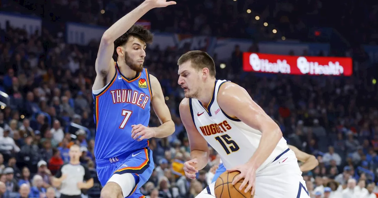 Nuggets sigue sin perder y supera 128-95 al Thunder; Holmgren debuta en casa