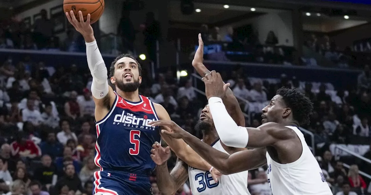 Wizards mejoran a la defensiva; vencen 113-106 a Grizzlies, que no han ganado