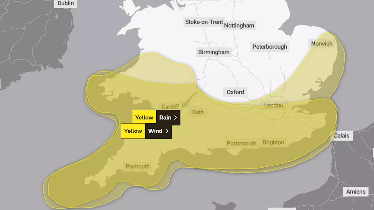 Storm Ciaran to Bring Strong Winds and Heavy Rainfall to Southern England and Wales