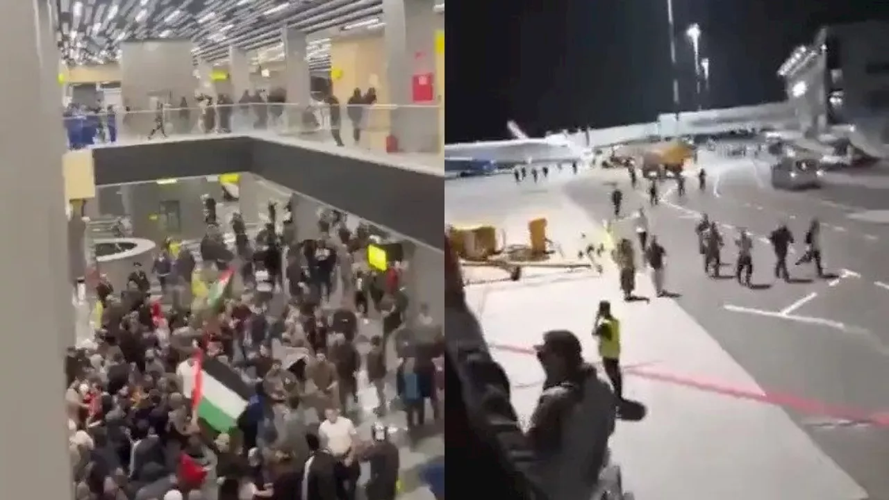 Anti-Semitic Protests Close Airport in Russia