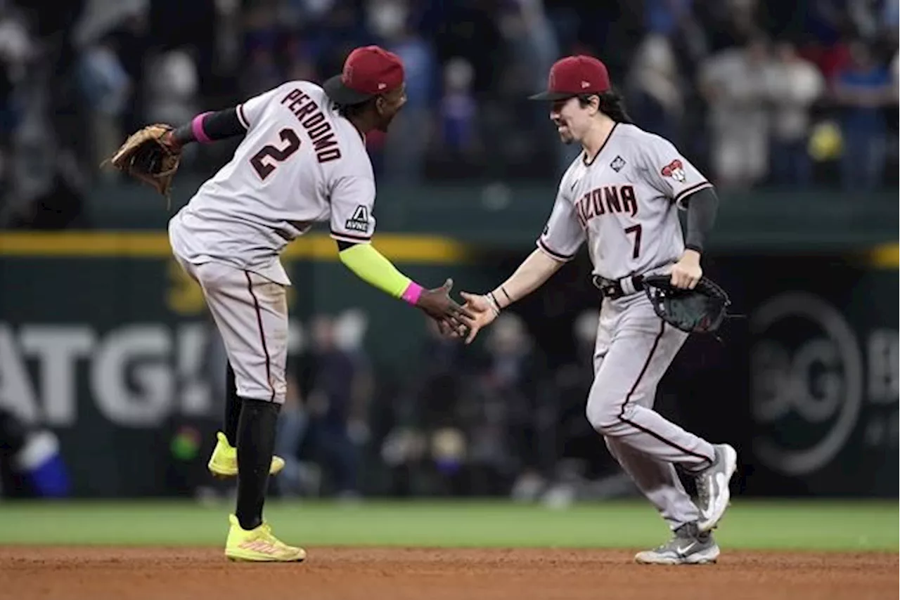 Diamondbacks Rout Texas to Even World Series