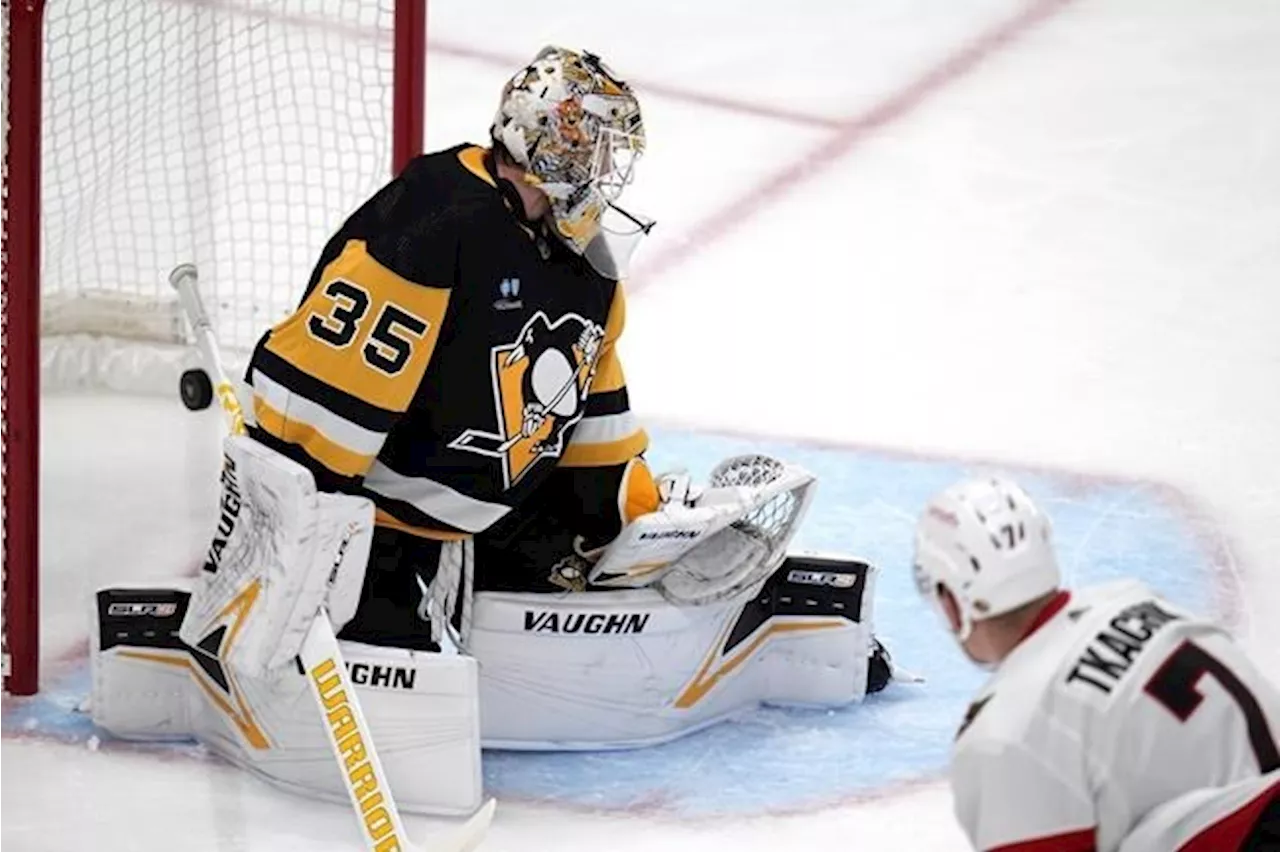 Senators Defeat Penguins with Strong Goaltending and Counterattacks