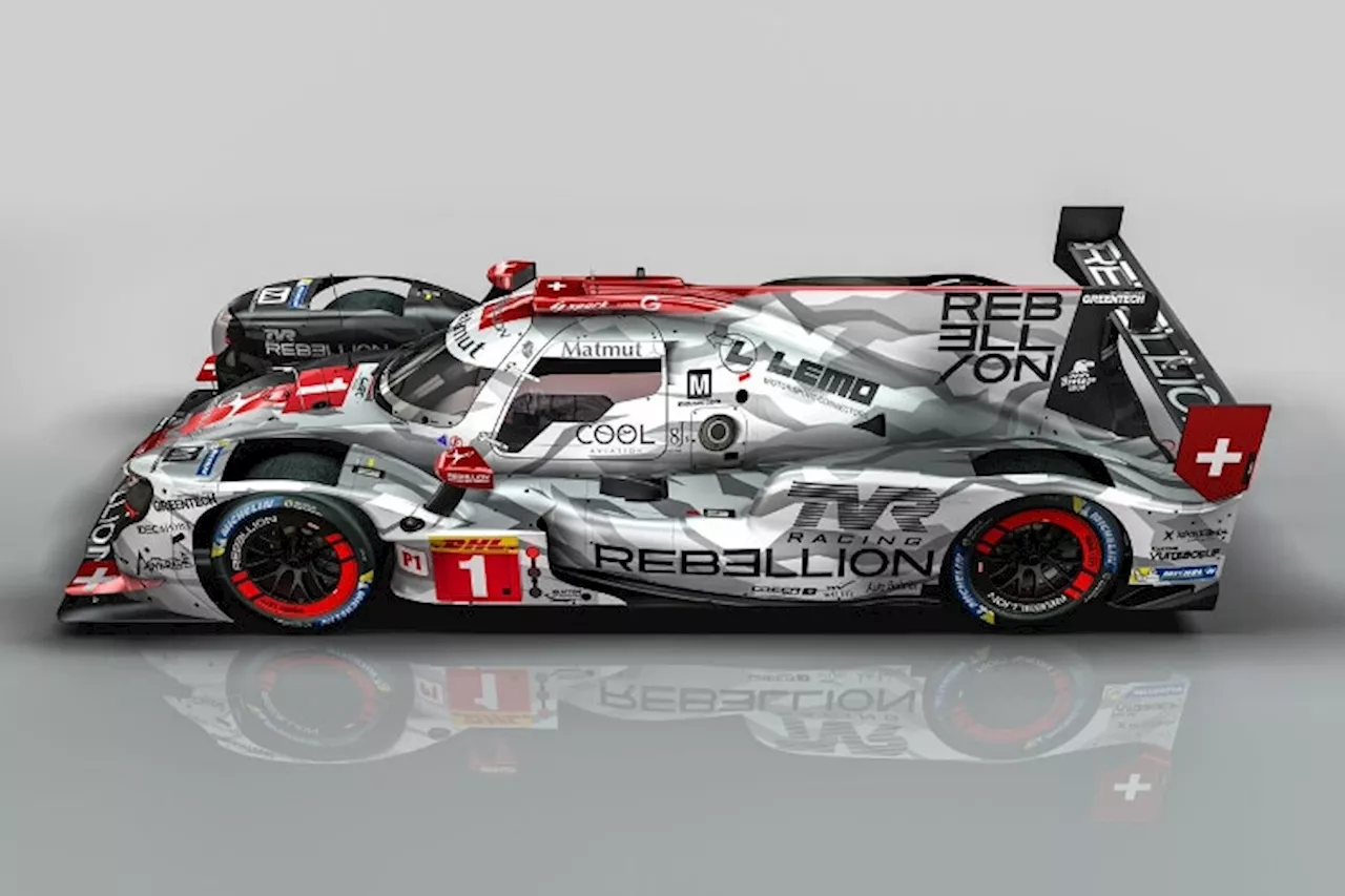 Rebellion Racing enthüllt das neue Design des R13 für die Saison 2019/20