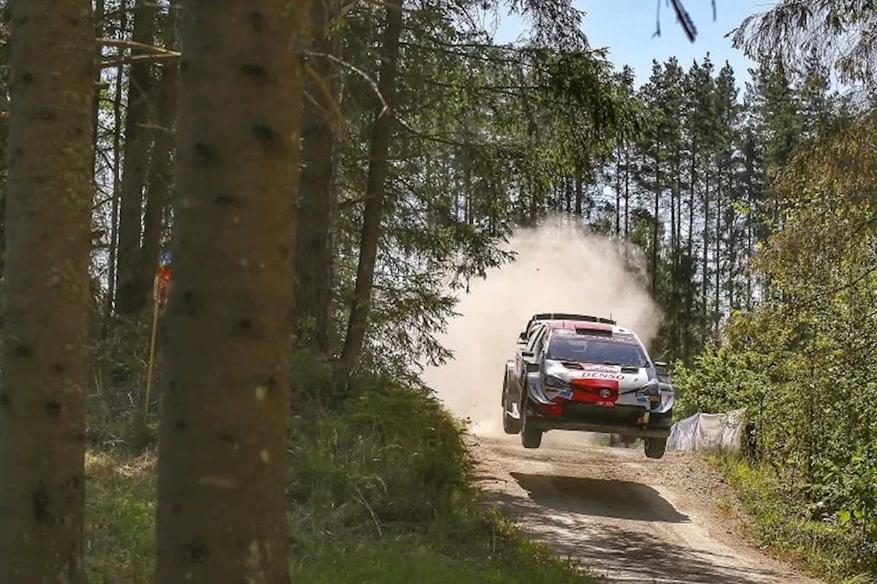 Toyota Yaris WRC bei der Rallye Finnland