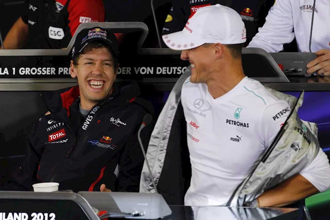 Vettel bedauert das Ende des Duells mit Schumacher