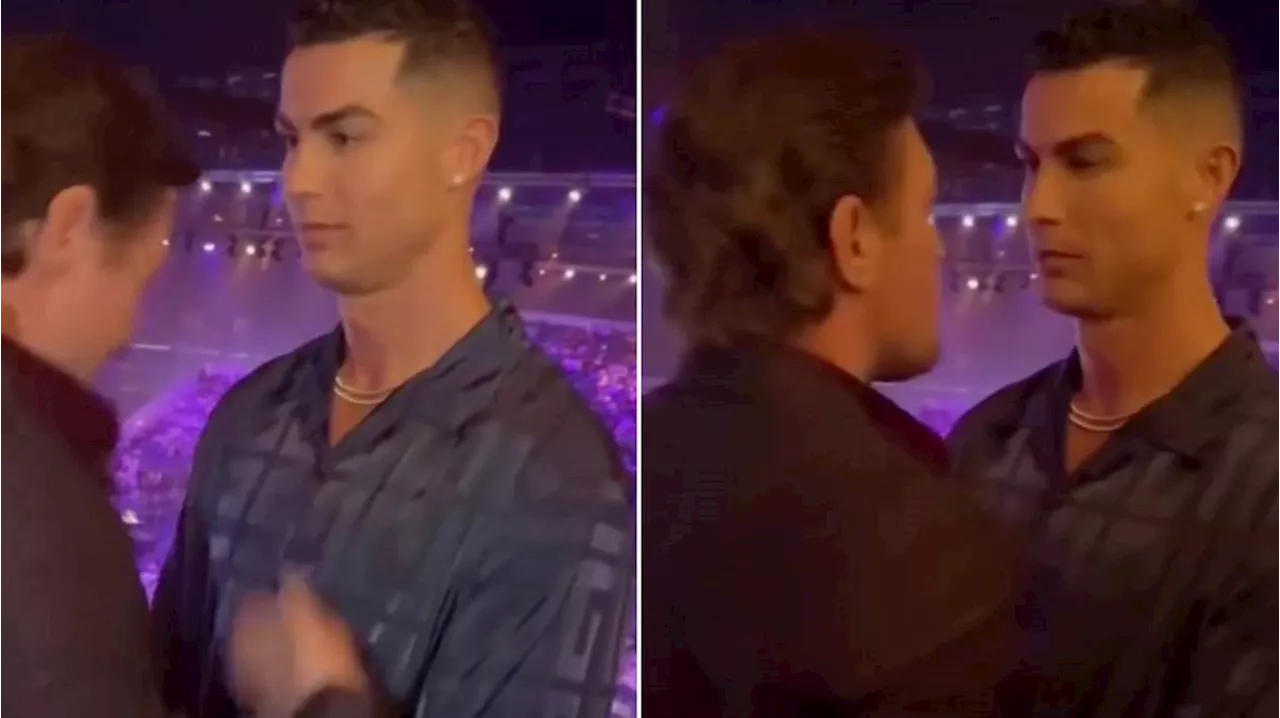 Cristiano Ronaldo and Conor McGregor Square Up at Tyson Fury's Controversial Win