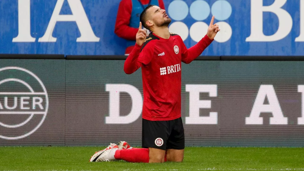 Wiesbaden gewinnt gegen Hansa Rostock mit 1:0