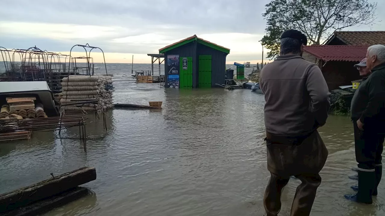 Inondations dans le bassin d'Arcachon