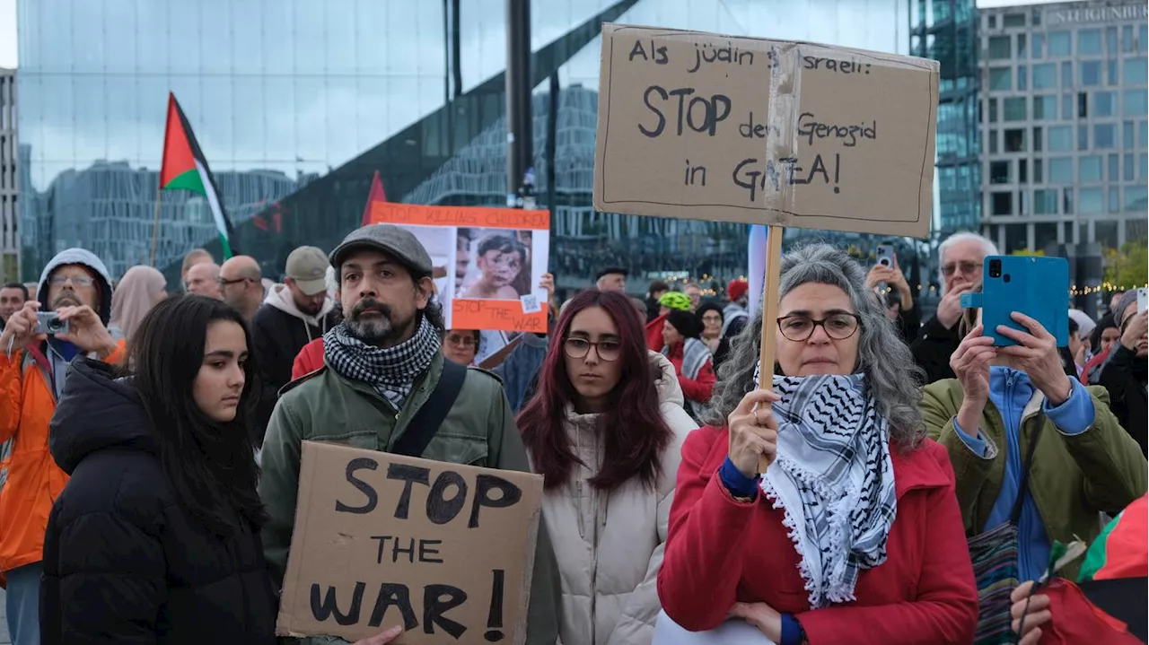 Solidarität mit Palästina und Israel: Kundgebungen in Berlin