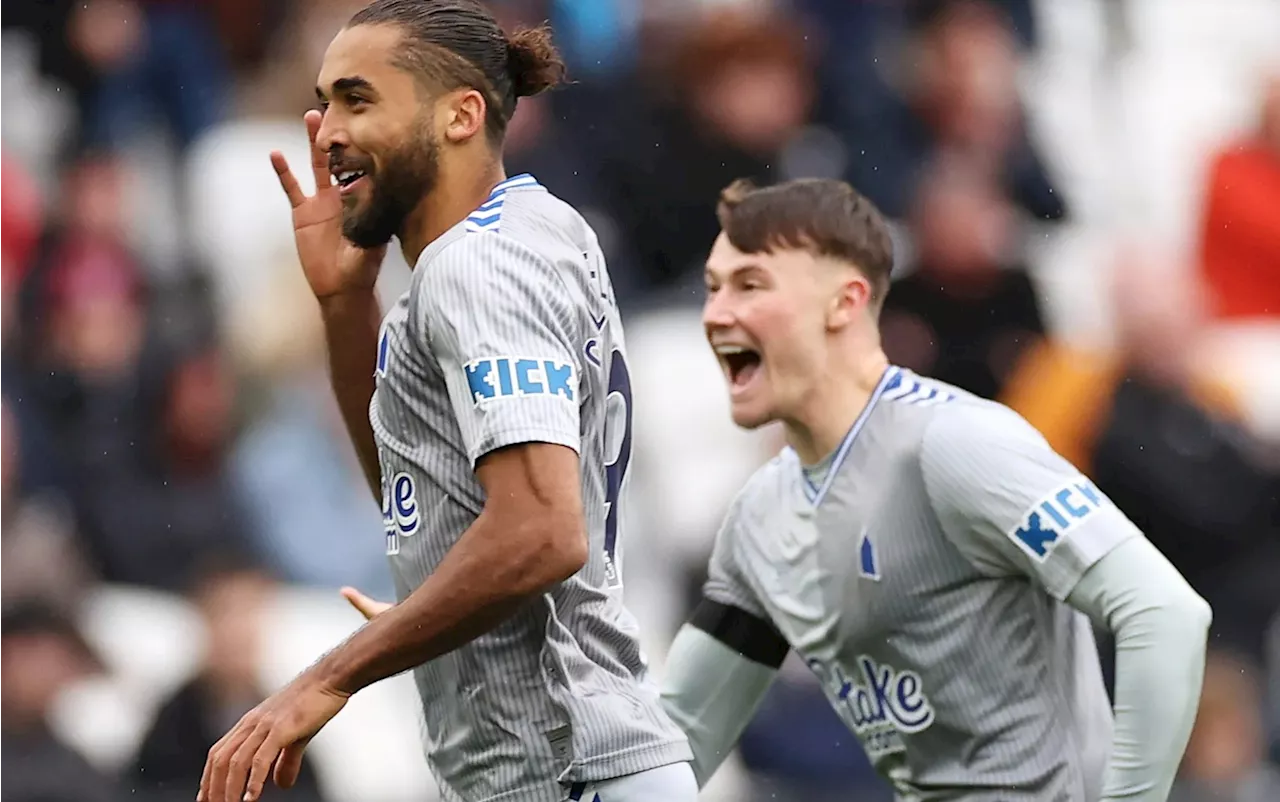 Dominic Calvert-Lewin scores milestone goal in Everton's win