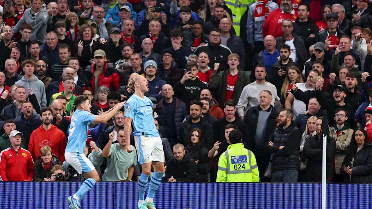 Haaland Scores Penalty to Give Manchester City the Lead in Manchester Derby