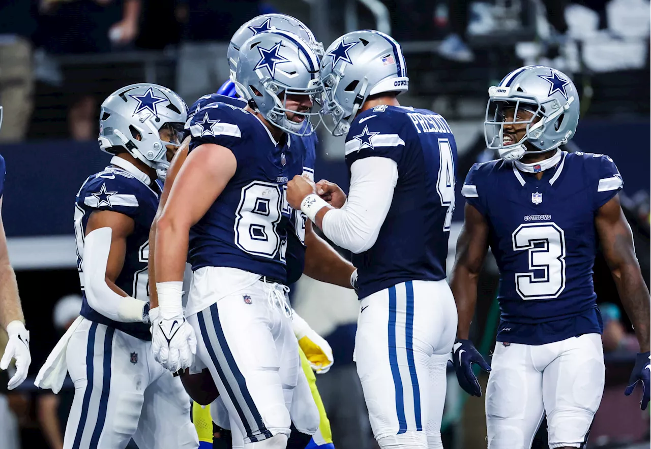 Cowboys Dominate Rams in First Half, Take Commanding Lead