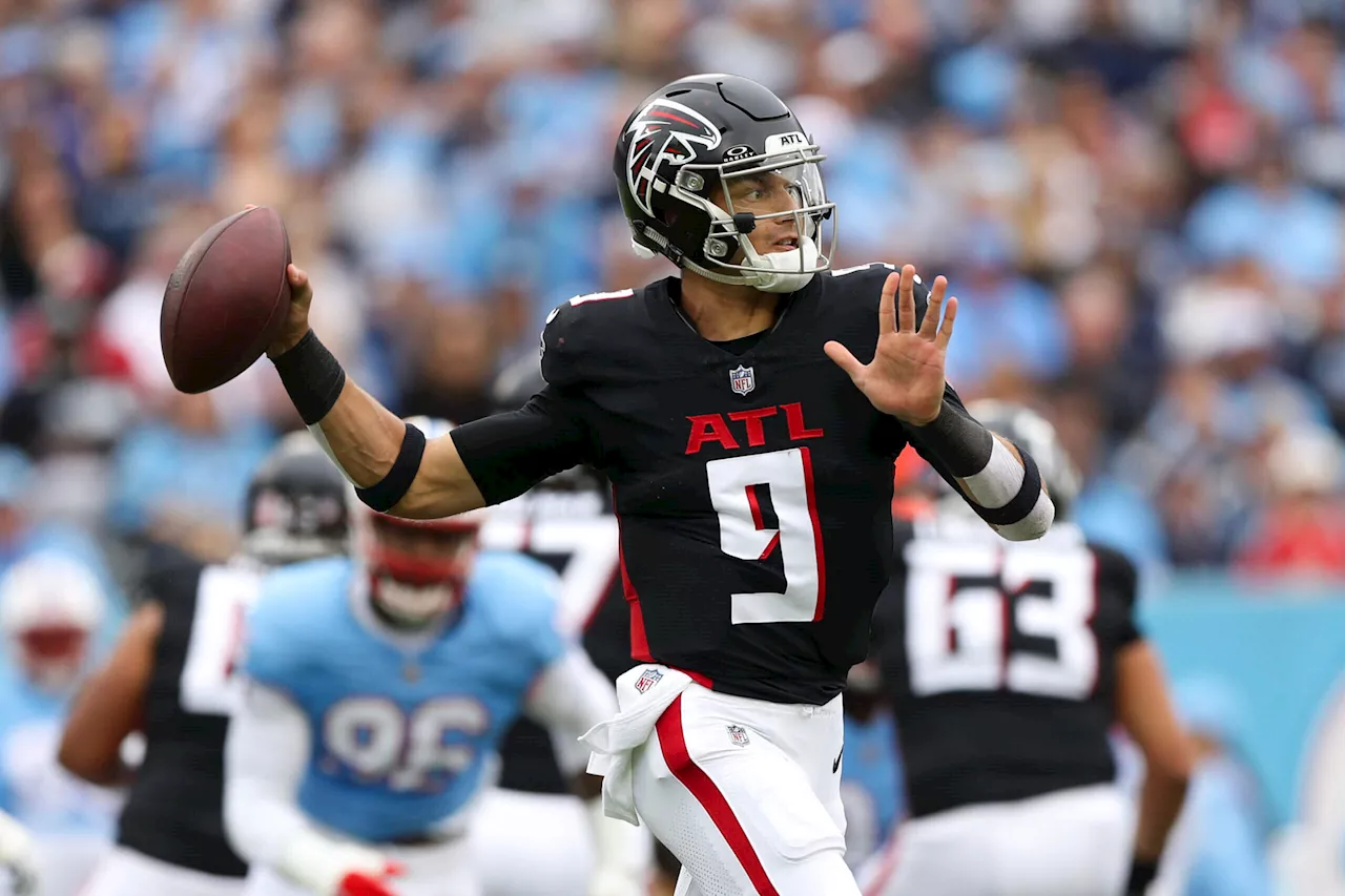 Falcons QB Desmond Ridder not benched vs. Titans for performance reasons, coach says