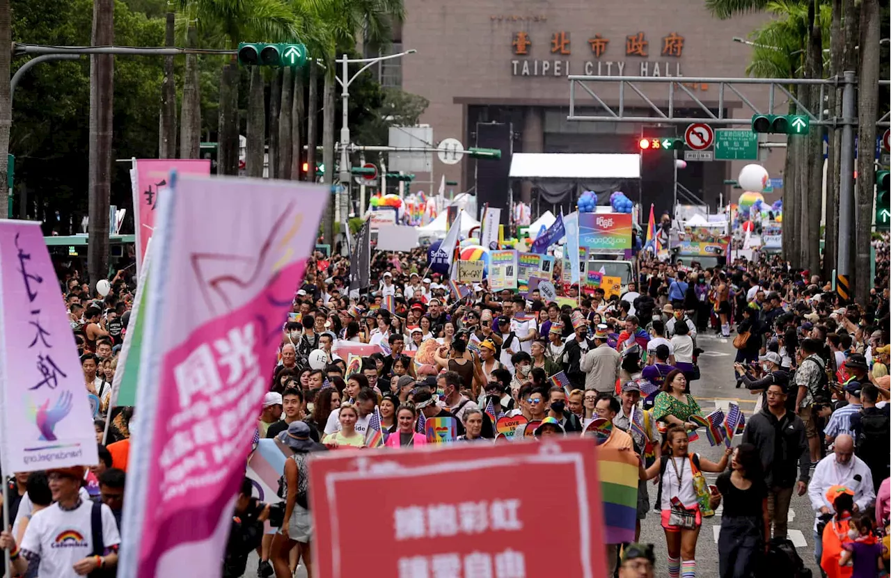 Taiwan celebrates LGBTQ Pride after adoption rights milestone