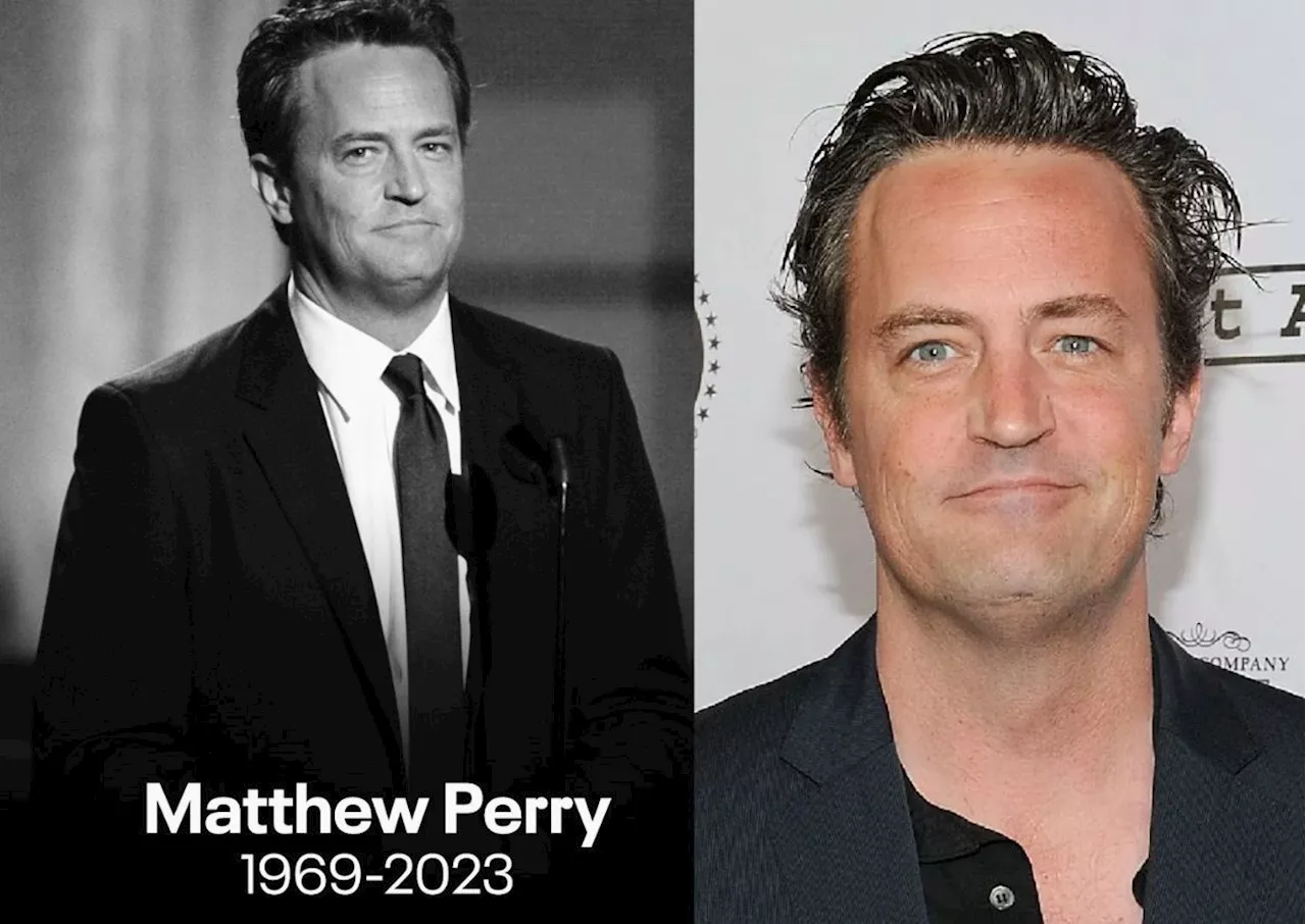 Actor Matthew Perry, who played Chandler on Friends, died at 54